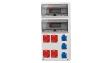 Rozdzielnica LEGATO 32M - gniazda 16A 5p, 3x32A 5p, 3x230V /32 moduły/