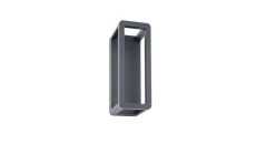 Kinkiet zewnętrzny Arma AR-K100, IP65, LED 9W, ciemny popiel, 4000K, 0438621