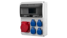 Rozdzielnica ULISSE 11M - gniazda 32A 5p, 4x230V /11 modułów/