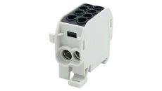 Zacisk HLS 125A-2 (1x35,1x25 / 1x35,1x25) Al/Cu - czarny