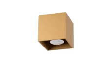 Plafon QUAD 1 złoty