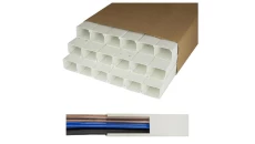 Listwa elektroinstalacyjna kanał kablowy STANDARD BKK 60x40mm korytko z pokrywą KARTON=40m (20szt)