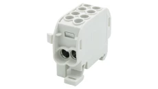 Zacisk HLS 100A-2 (1x25,1x16 / 1x25,1x16) Al/Cu - szary