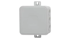 Puszka hermetyczna V5, termoplast 75x75x41 IP54, szara - klik, 12 osłabień