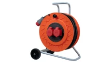 Przedłużacz na bębnie plastikowym GOLIA-420 NK 2x32A 5p, OPD 5x4 /50m/