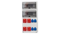 Rozdzielnica LEGATO 32M - gniazda 4x32A 5p, 4x230V /32 moduły/