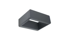 Kinkiet zewnętrzny Form B FLS-K100, IP65, LED 9W, ciemny popiel, 4000K, 0438621