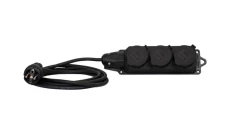 Przedłużacz listwowy gumowy 3x230V(3x2P+Z) OW (H05RR-F) 3x1,5-30m