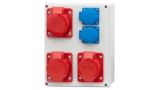 Rozdzielnica R-240 - gniazda 2x16A 5p, 32A 5p, 2x230V