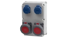 Rozdzielnica R-300 - gniazda 2x16A 5p, 2x230V IP65