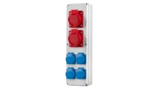 Rozdzielnia VERTICAL B - gniazda 2x16A 5p, 4x230V