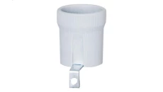 Oprawka porcelanowa E27 typ 426, 4A, 250V z uchwytem