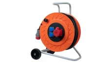 Przedłużacz na bębnie plastikowym GOLIA-420 NK 16A 5p, 2x230V, OW 5x2,5 /40m/