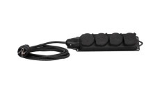Przedłużacz listwowy gumowy 4x230V(4x2P+Z) OW (H05RR-F) 3x2,5-25m
