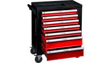 Szafka warsztatowa wózek narzędziowy 7 szuflad organizer z drzwiczkami bocznymi na kółkach Schmith