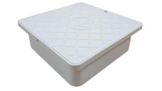 Skrzynka uziomowa płytka 170x170x55mm(szara)