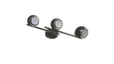 Lampa spotlight Kynis 3xGU10 czarna