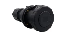 Gniazdo siłowe przenośne 63A 5p 380V-415V /FE/ IP67 czarne