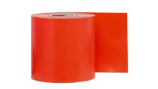 Folia kablowa czerwona szerokość 200mm, grubość 0,3mm, długość 100mb