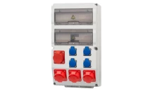 Rozdzielnica CAJA 26M - gniazda 16/5, 3x32/5, 4x230V IP44