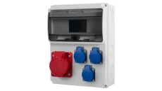 Rozdzielnica ULISSE 11M - gniazda 32A 5p, 3x230V /11 modułów/