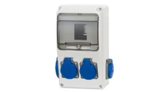 Rozdzielnica LAGO 6M - gniazda 4x230V /6 modułów/