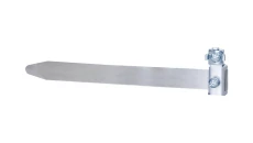 Opaska uziemiająca OU3 1/8-4iquot/br długość = 410mm, szerokośc = 20mm