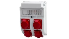 Rozdzielnica CAJA 11M - gniazda 16A 5p, 3x32A 5p /11 modułów/