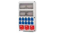 Rozdzielnica CAJA 26M - gniazda 2x16/5, 32/5, 10x230V IP44