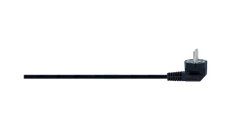 Przewód przyłączeniowy - wtyczka kątowa OWY (H05VV-F) 3x1,5mm2 - 1,5m - czarny