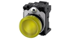 Lampka sygnalizacyjna kompletna 22mm żółta LED 24V AC-DC metal przył sprężynowe SIRIUS ACT 3SU1152-6AA30-3AA0