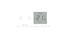 SINUM WZR-02L Regulator pokojowy + włącznik rolet lewy kolor biały