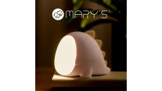 MARYS LAMPKA LED DINO RÓŻOWY
