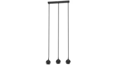 Lampa spotlight Colm 3xGU10 czarna wisząca