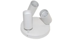 Lampa spotlight Fargo 3xGU10 biała okrągła