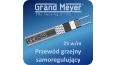 Przewód grzejny samoregulujący UHC-25, 25W/m