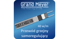 Przewód grzejny samoregulujący UHC-40, 40W/m
