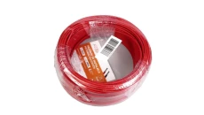 Przewód Keno 4mm2 czerwony opakowanie 100m (KABEL-4MM-RED-100M)