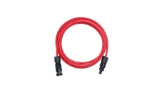 Przedłużka z złączami MC4- kabel solarny Keno 6mm2/czerwony/2m (PRZ-6MM-RED-2M)