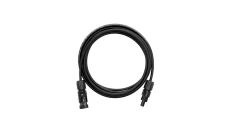 Przedłużka z złaczami MC4 -kabel solarny Keno 4mm2/czarny/0,5m (PRZ-4MM-BLACK-0,5M)