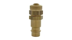Króciec szybkozłącza DN7,2 typ 26, skręcany do węża fi 12x9 mm, mosiądz