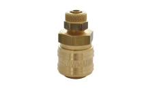 Szybkozłącze pneumatyczne DN7,2 typ 26, skręcane do węża fi 8x6 mm, mosiądz