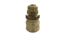 Szybkozłącze pneumatyczne DN7,2 typ 26, skręcane do węża fi 10x8 mm, mosiądz