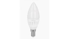LED line PRIME żarówka LED E14 5W 6500K zimna 700lm 140lm/w CERAMICZNA C37 ŚWIECZKA 5 lat gwar.