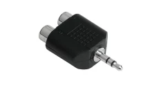 Redukcja wt.Jack 3,5/2gn.RCA stereo