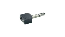 Redukcja wt.Jack 6,3/2gn.Jack 3,5 stereo plastik