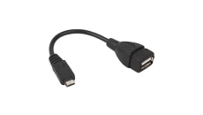 Redukcja wt.micro USB/gn.USB OTG na kablu