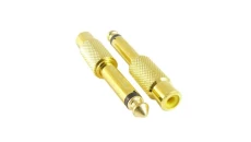 Redukcja wt.Jack 6,3/gn.RCA mono złote