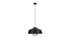 Lampa wisząca nowoczesna loftowa 1xE27 ELECTRA BLACK