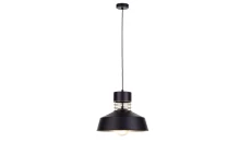 Lampa wisząca nowoczesna loftowa 1xE27 TITANIUM GOLD/BLACK